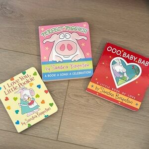 3 Sandra Boynton Books - Pookie series